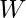 W