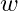 w