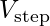 V_{\text{step}}