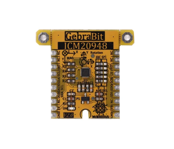 ماژول 9 محوره ژیروسکوپ شتاب سنج و قطب نما GebraBit ICM20948