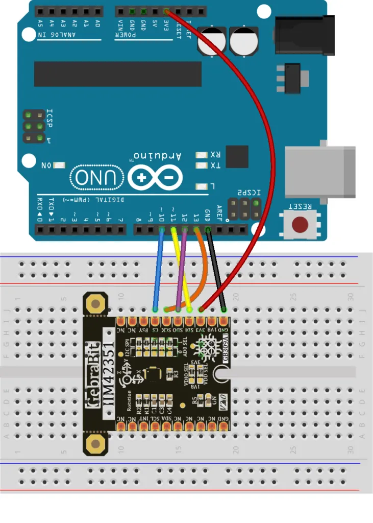 IIM42351-arduino-spi