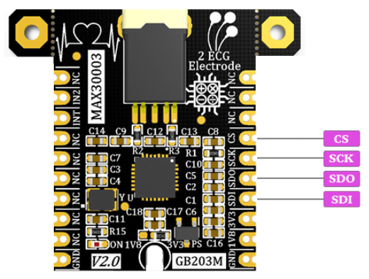 MAX30003-SPI-pin