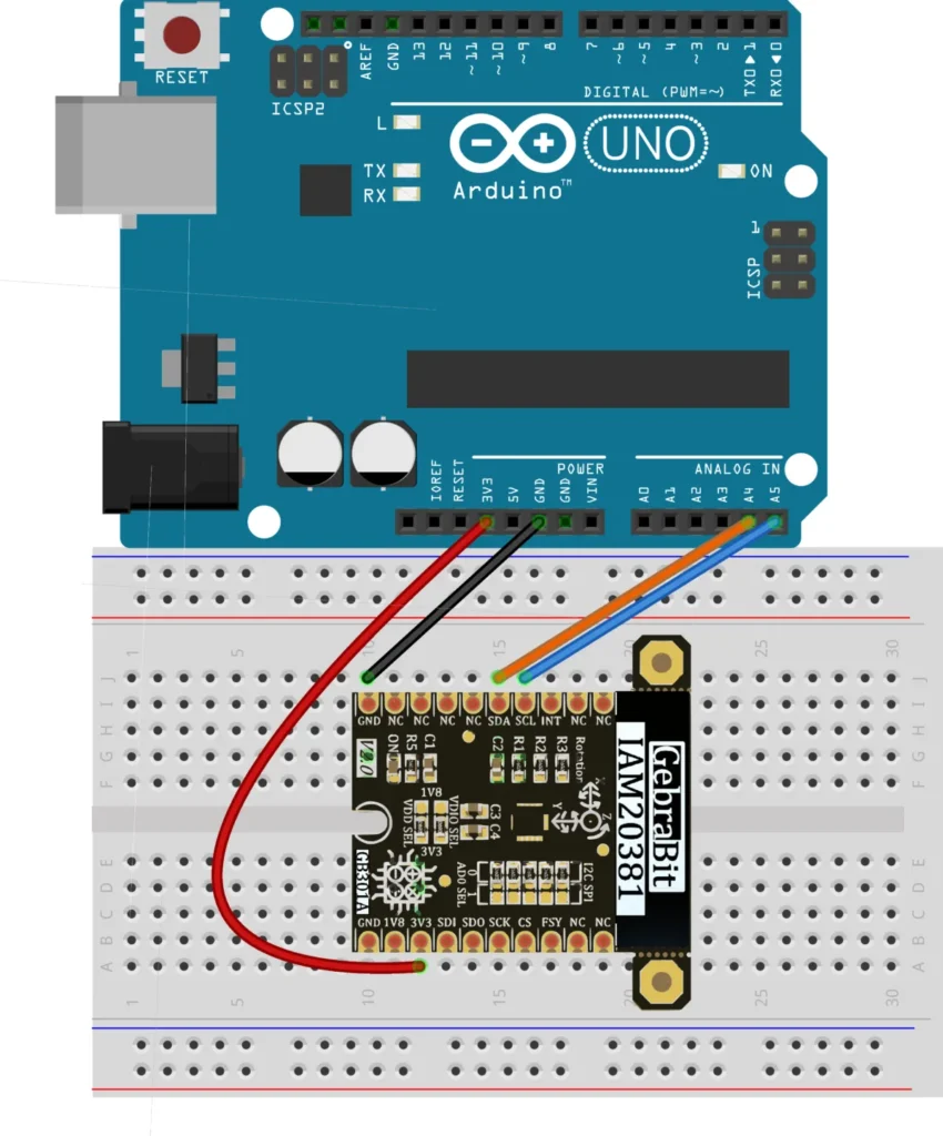 IAM20381-arduino-i2c