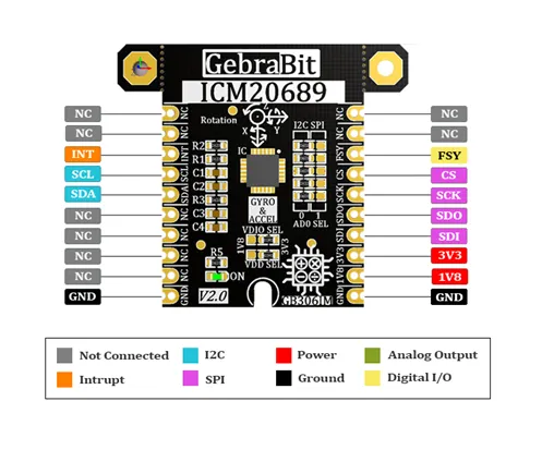 ICM20689-pinout