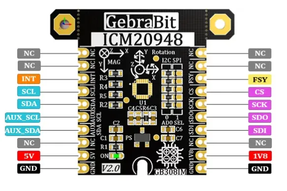 ICM20948_pinout