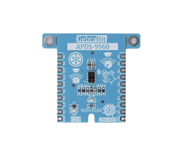 ماژول تشخیص حرکت، مجاورت، رنگ و نور محیط GebraBit APDS-9960